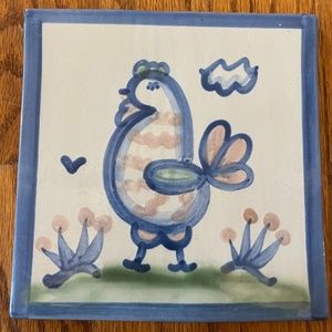M. A. Hadley Pottery tile